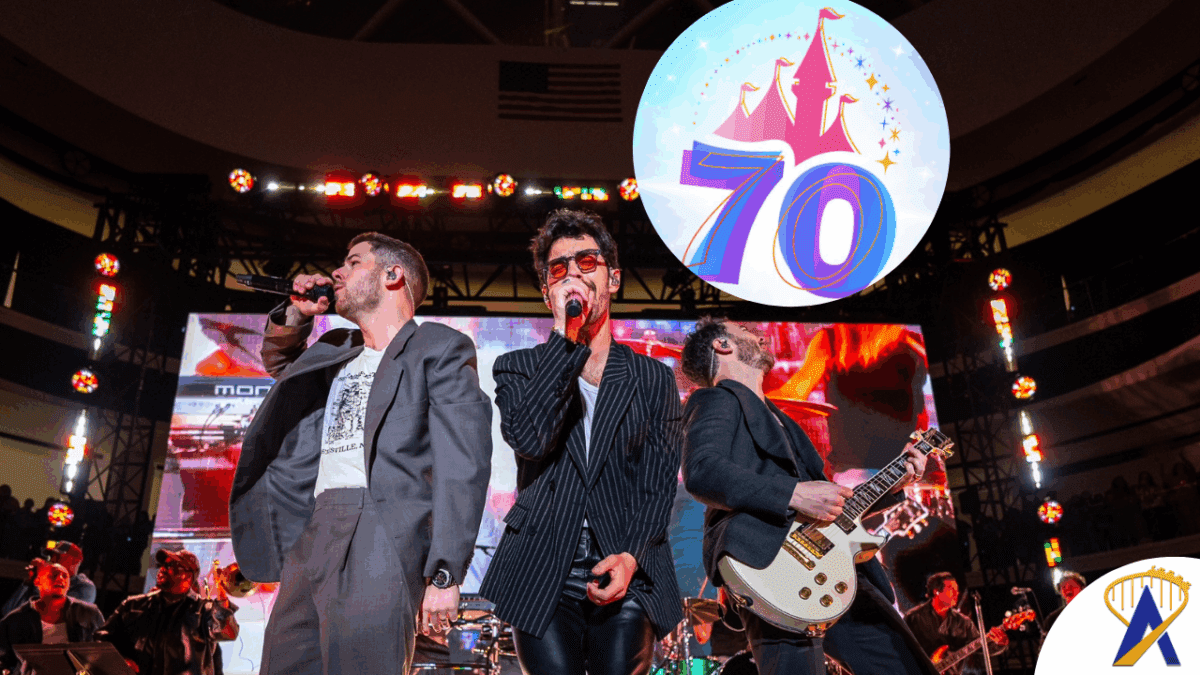 Jonas Brothers Celebrate Happy Disney song